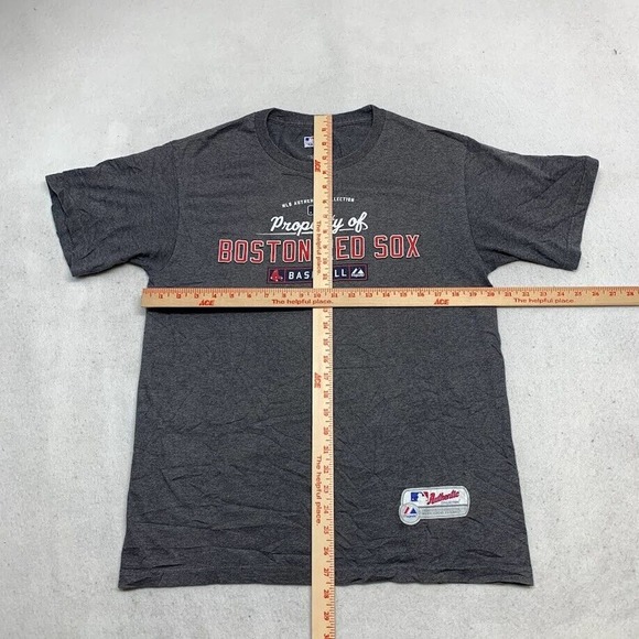 MLB Boston Red Sox Baseball Authentic Tee Thrifted Vintage Style Size M - Picture 6 of 9